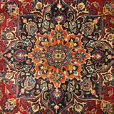 Tapis persan vintage tissé à la main Traditionnel Khorasan Area Rug- 242x343cm