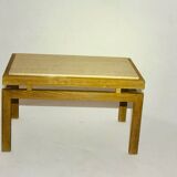 Travertine coffee table