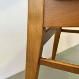 Vintage Danish set of 6 chairs teak - skai