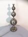 70s metal lamp