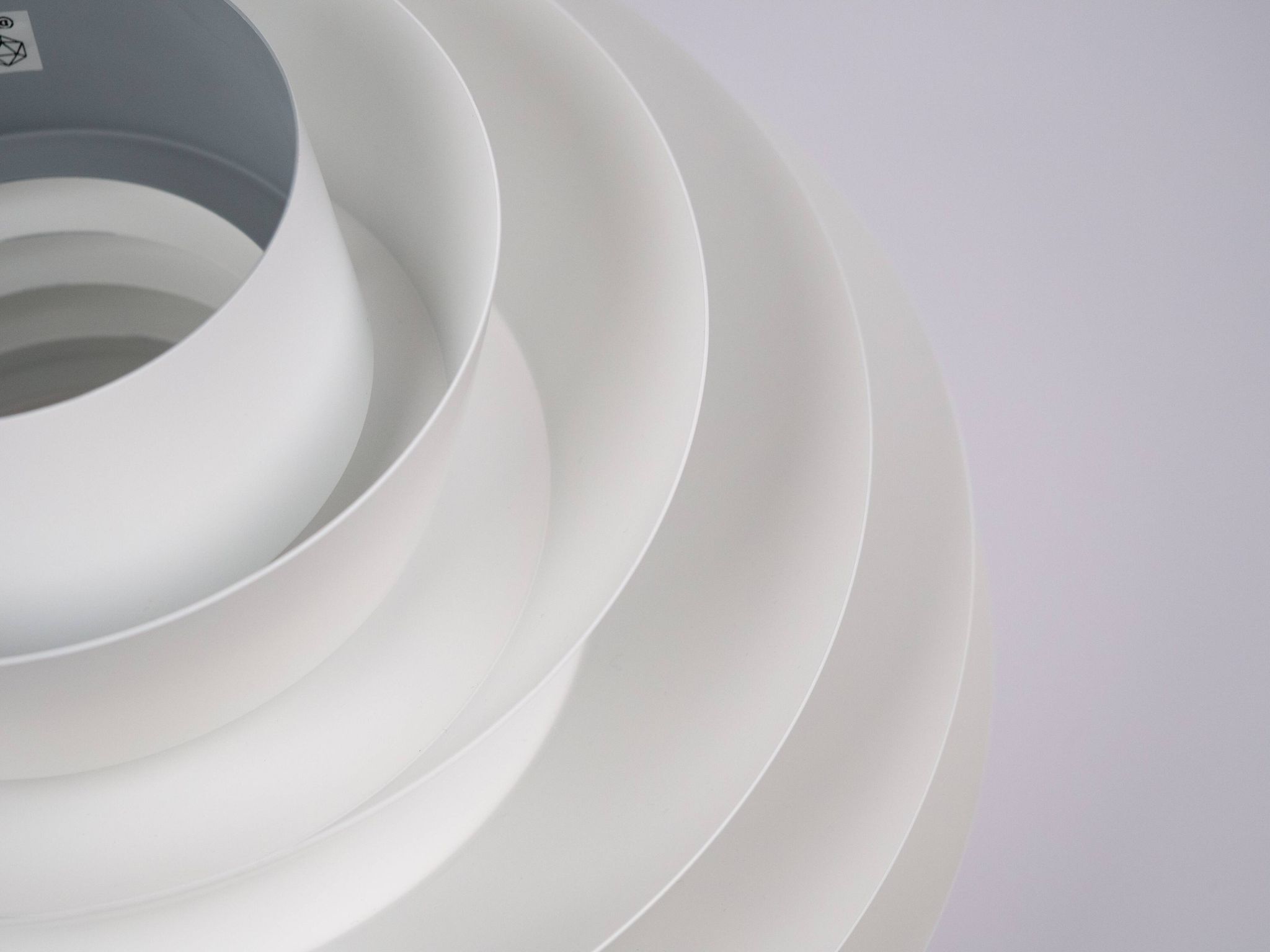 Lampe suspendue vintage danoise Verona par Svend Middelboe, Lyfa, 1962