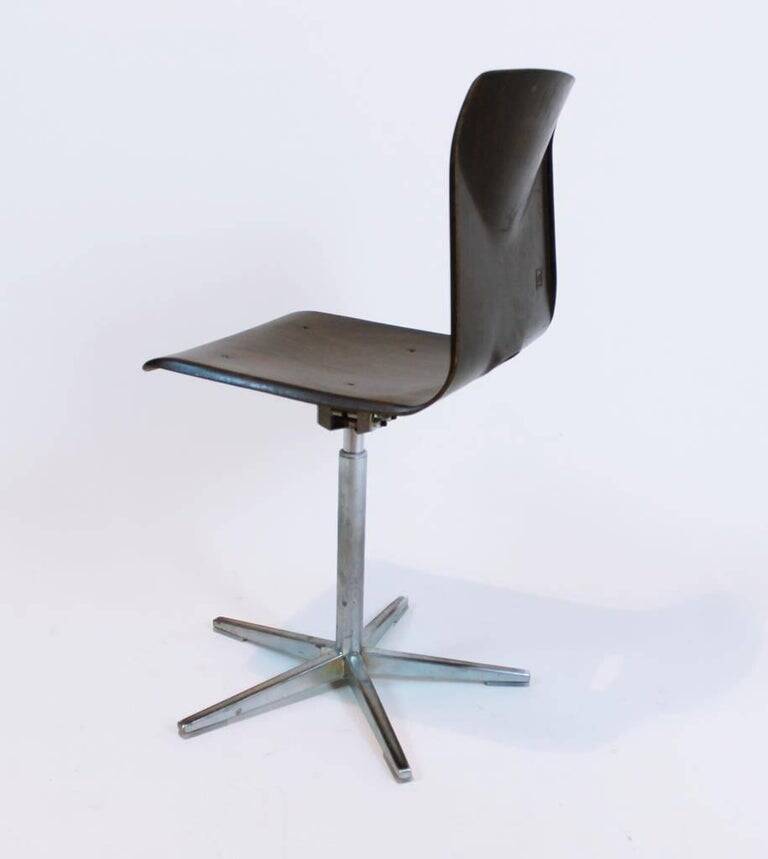 Midcentury Swiss Swivel Chair from Embru, 1960s