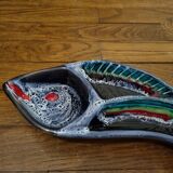Vintage Vallauris compartment dish