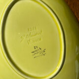 Vintage Saint-Clément plate – ceramic