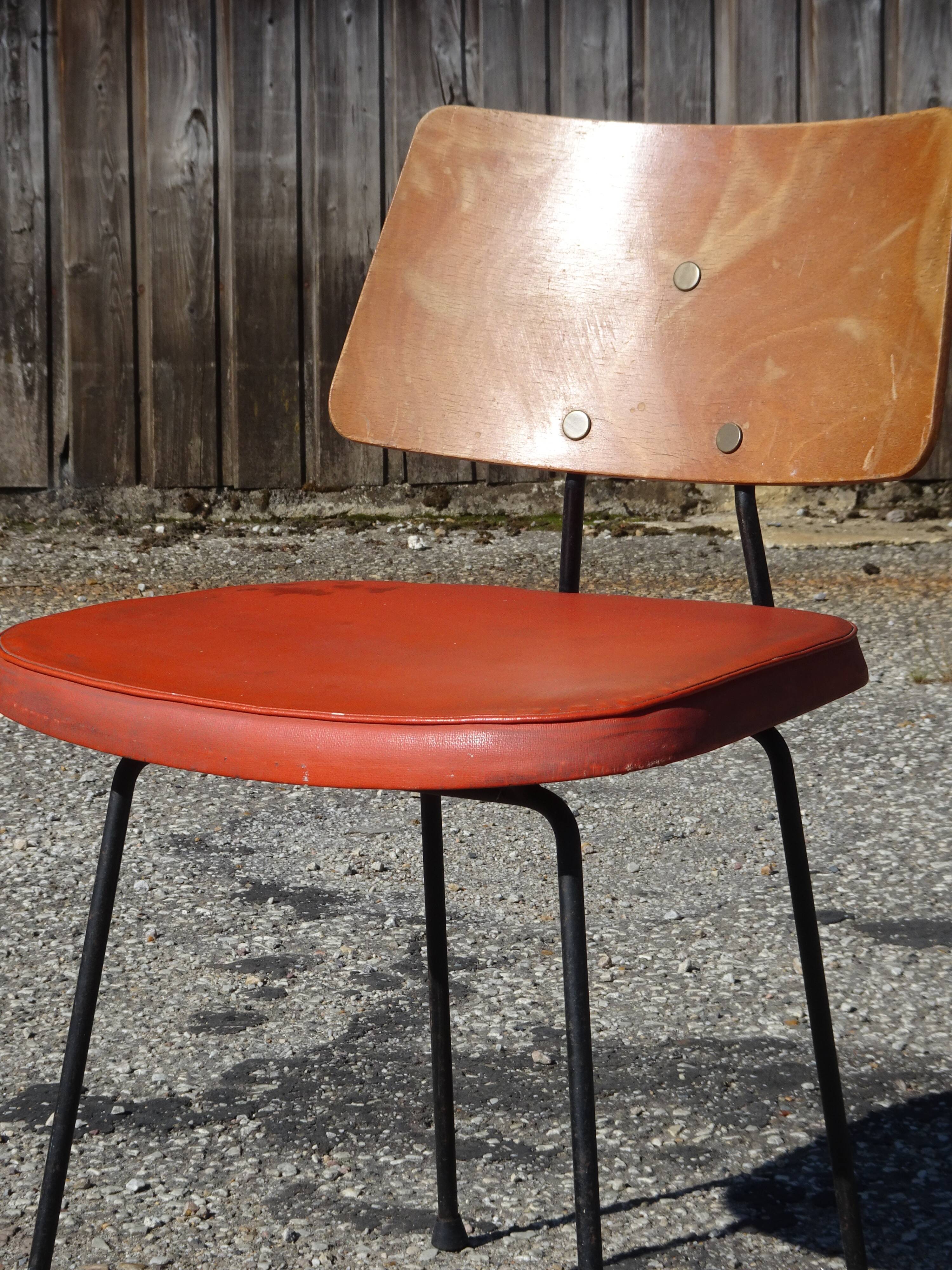 Chair CM 119 by Robin Day, Thonet edition circa 1956.