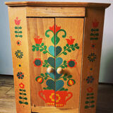 Vintage doll cabinet