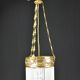 Glass tube tassel suspension