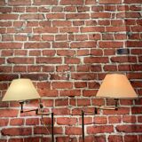 Set of two bedside lamps