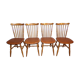 Set of 4 Baumann chairs stamped