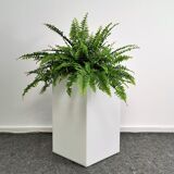 Plexiglas floor lamp & planter