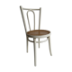 Chaise en bois et cannage