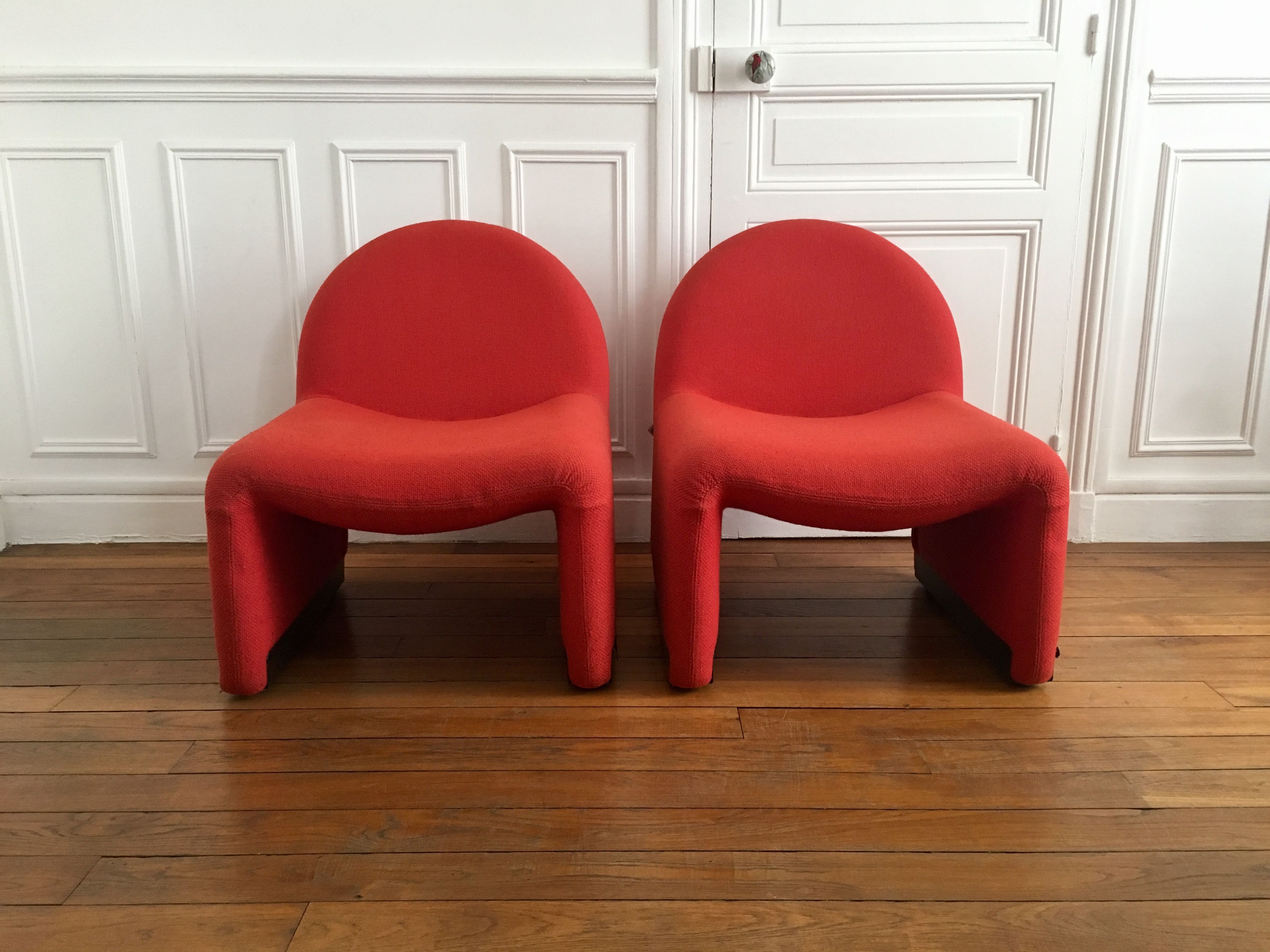 Pair of vintage Atal armchairs