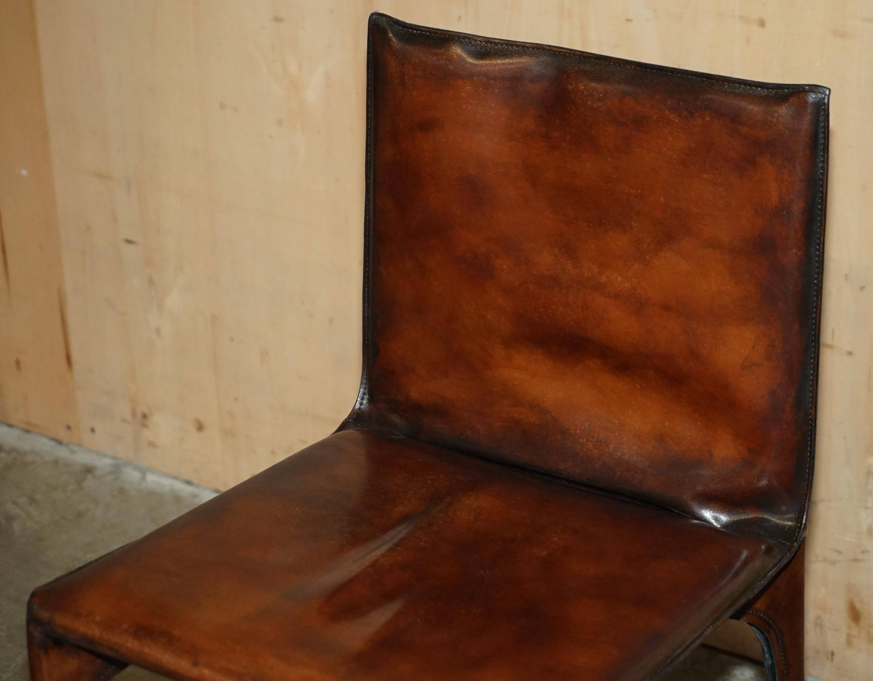 Vintage chair Cab 412 by Mario Bellini for Matteo Grassi, 1977