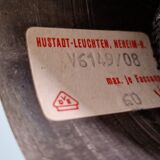 Space Age tubular chrome metal chandelier, 1970s