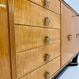 Italian Art Deco Sideboard Attributed to Osvaldo Borsani in Maple, Late 194