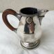 Silver-plated milk jug