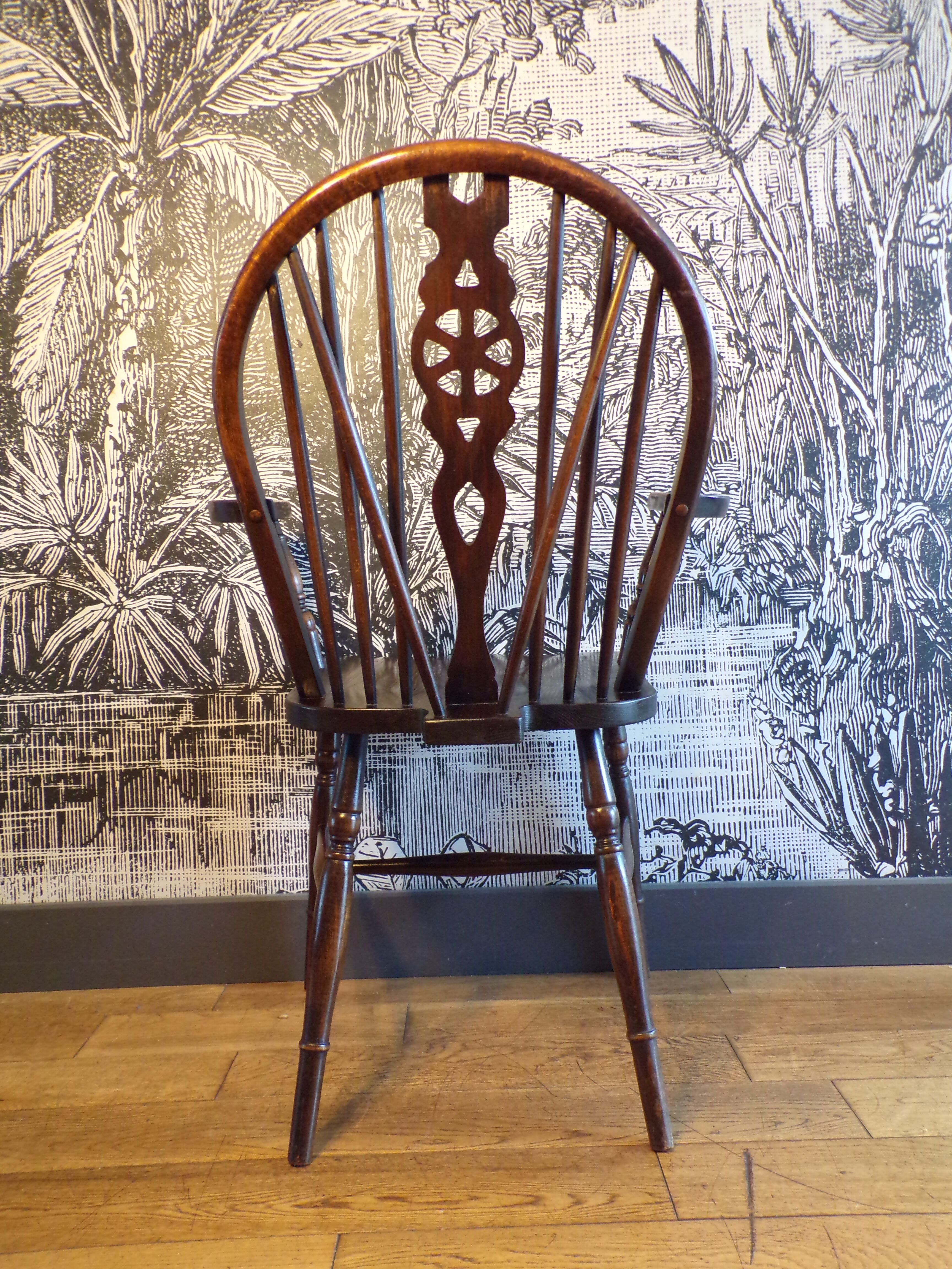 Vintage windsor armchair