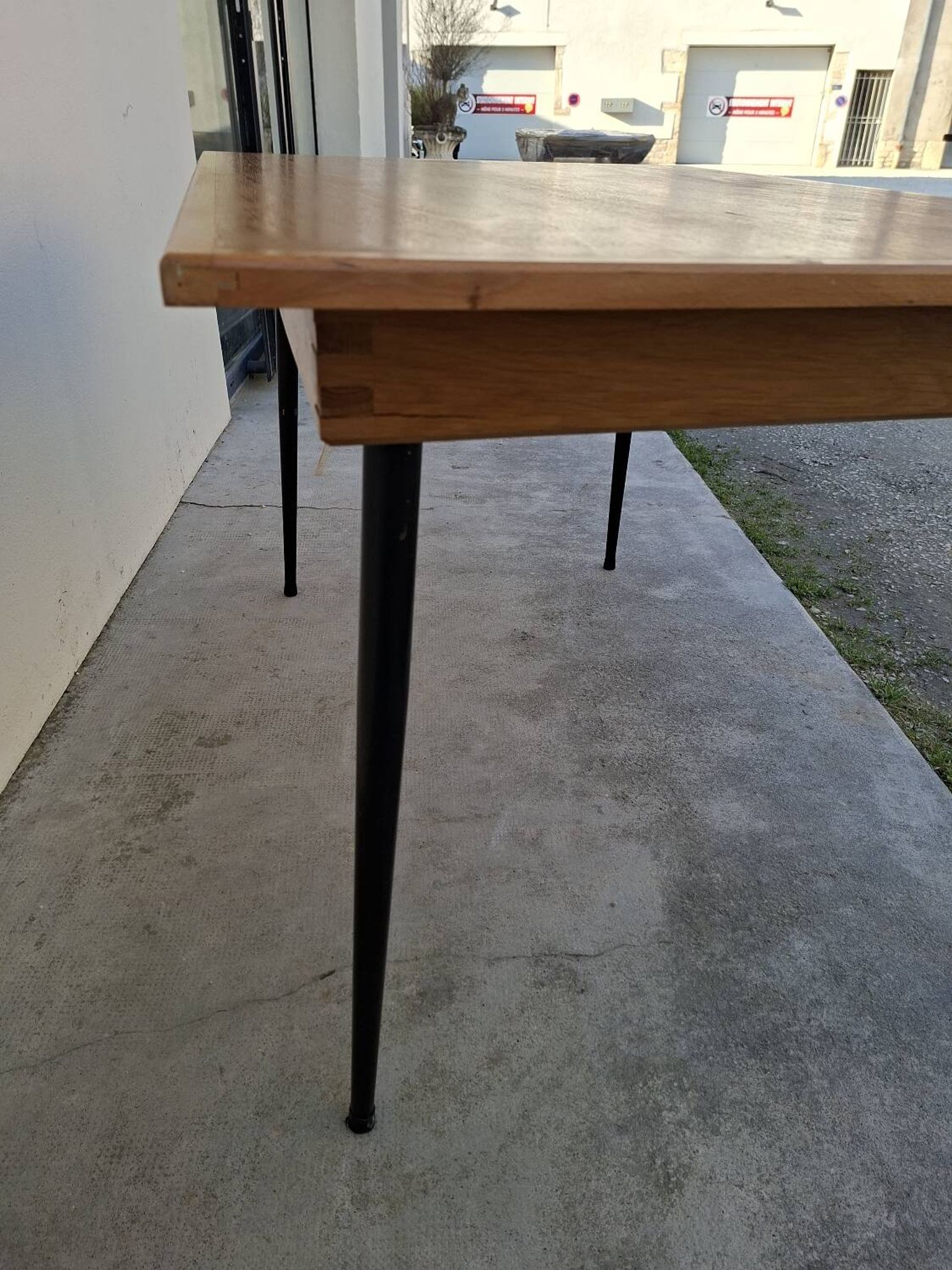 Vintage dining table from the 1960s.