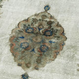 Handwoven anatolian 1980s, grey, 182x280cm