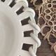 Plate, openwork ceramic catchall Malicorne