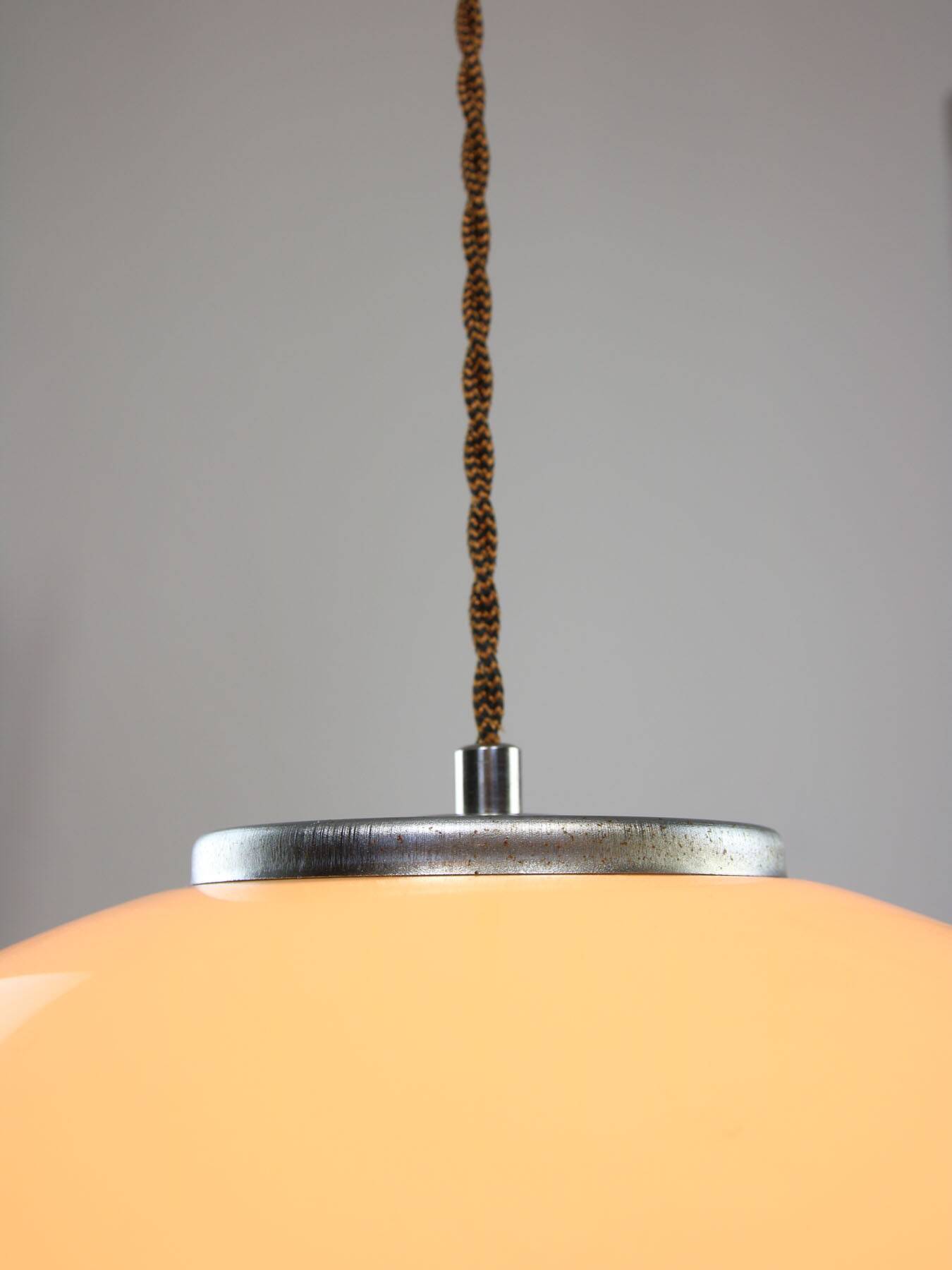 Lampe à suspension jolly space age italienne de guzzini