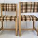 Suite de 6 chaises vintage 1970 Hiddensee