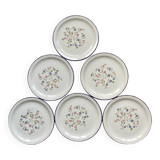 Dessert plates flowers mill of wolves MDL