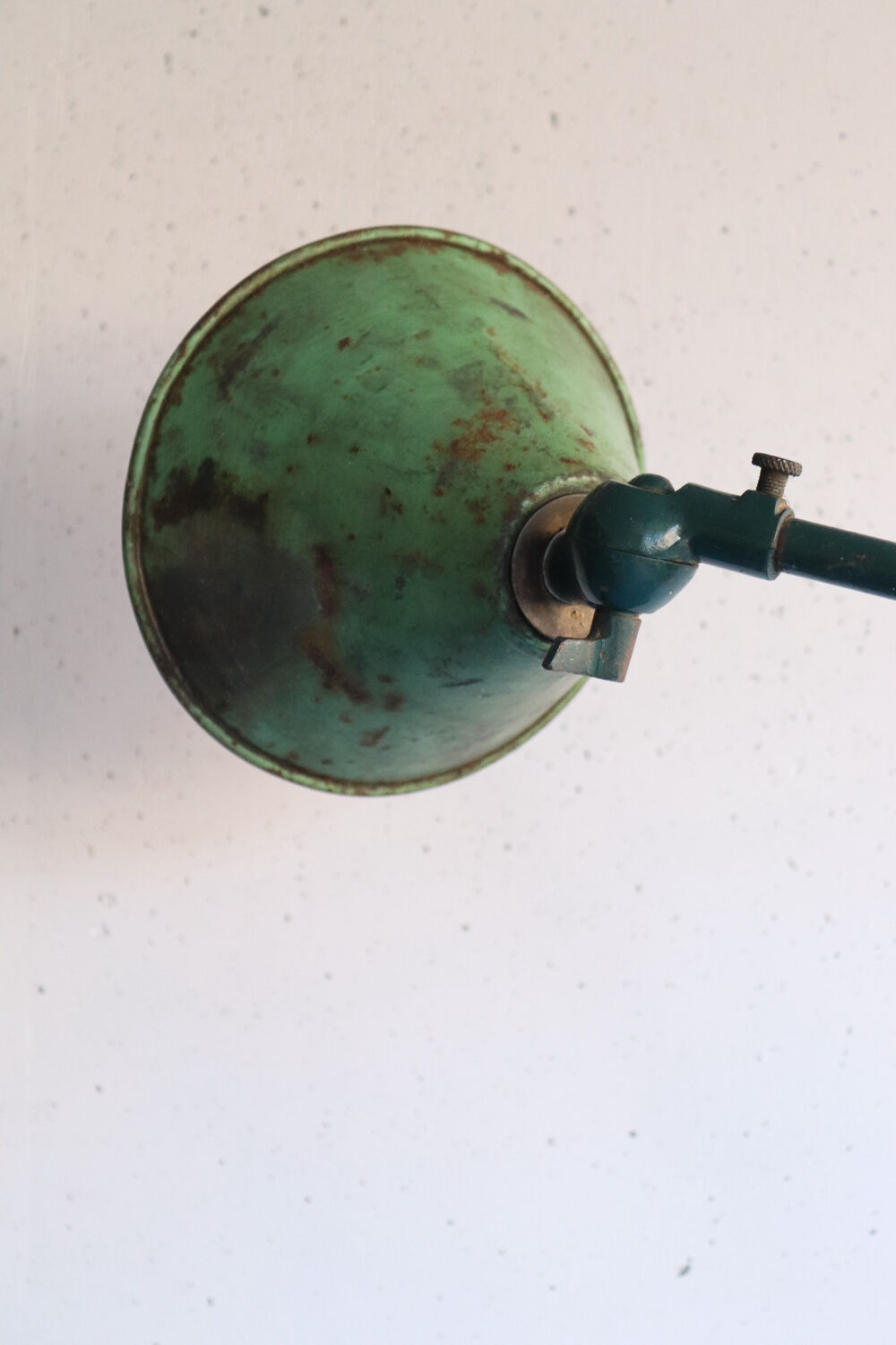 ELAUL articulated workshop lamp with clamp – 1930s/50s