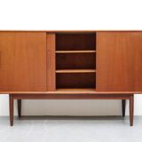 Deens wandmeubel teak mid century modern