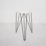 Tjerk Reijenga for Pilastro metal stool, The Netherlands 1966