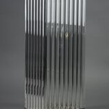Art Deco style floor lamp made in the 70s in Murano glass