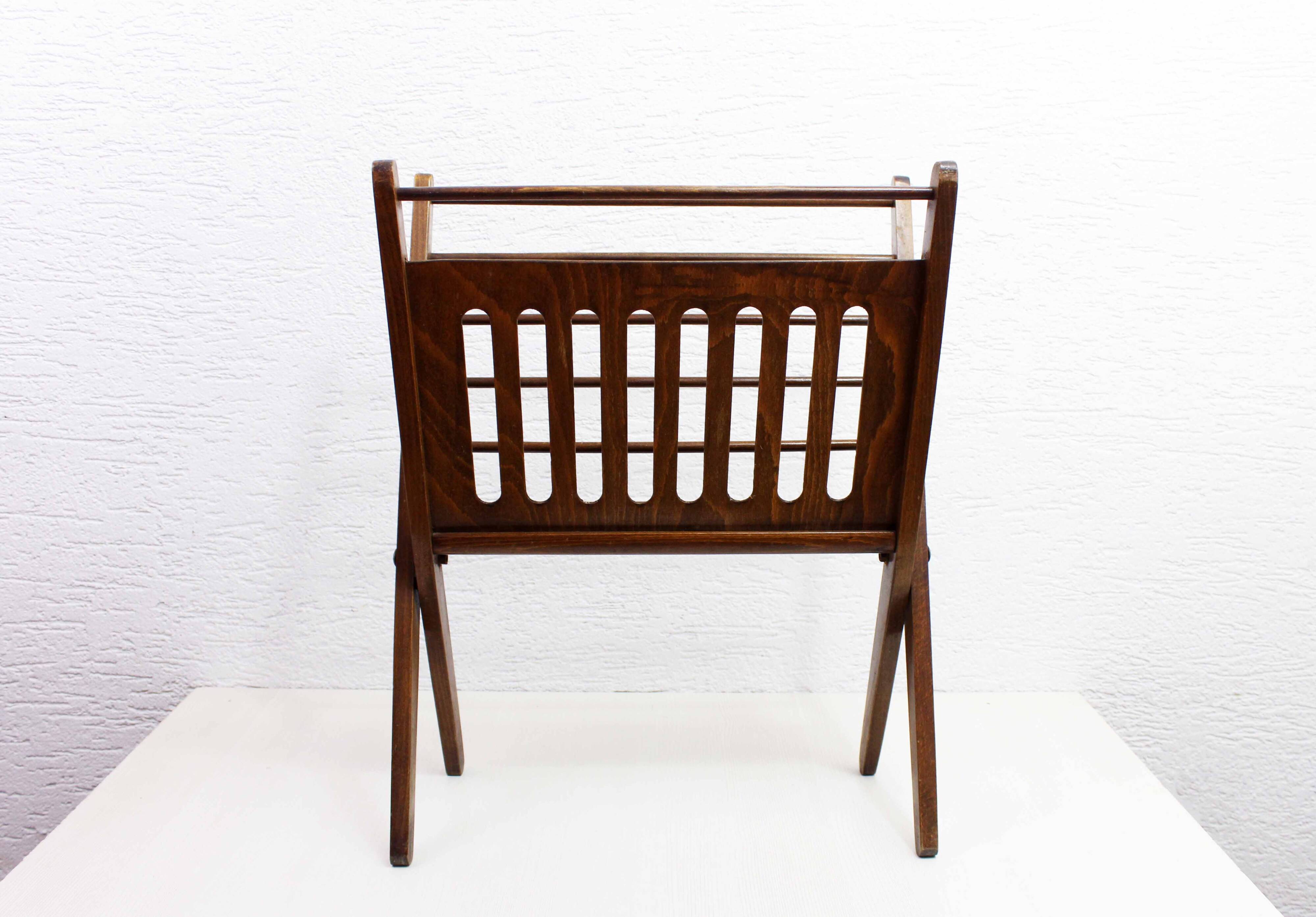 Foldable magazine holder Braakman 1950
