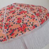 “Minerva” fringed lampshade.