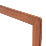 Miroir scandinave en teck, Suède, 1960