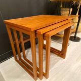 Scandinavian nesting table BRDR Furbo 1970