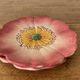 Two plates in slip by ceramist Delphin Massier