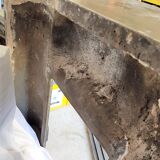 Fireplace marble black