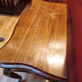 Louis XV style game table in walnut