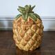 Seau à glace ananas en céramique