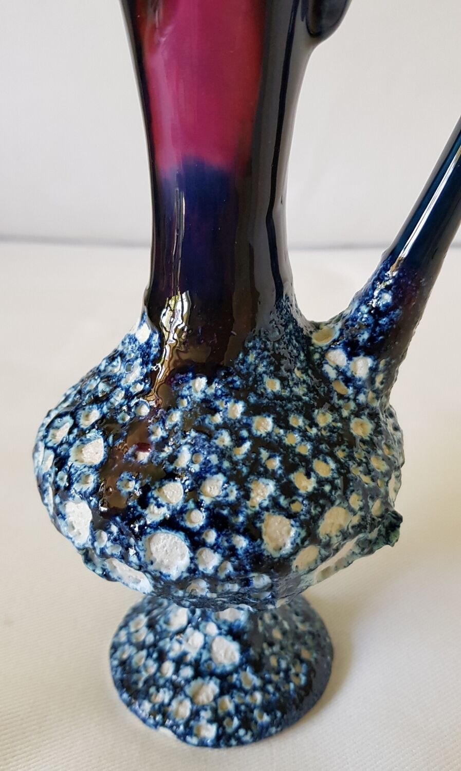 Vase de lave gras Vallauris