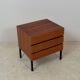 Chest of drawers or bedside table in rosewood 1950
