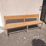 Vintage administration bench length 2m
