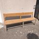 Banc vintage d'administration longueur 2m