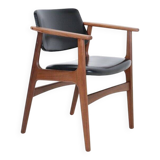 Mid Century Danish Modern teak armchair in the style of Arne Vodder