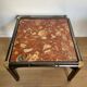 Table basse marbre rouge
