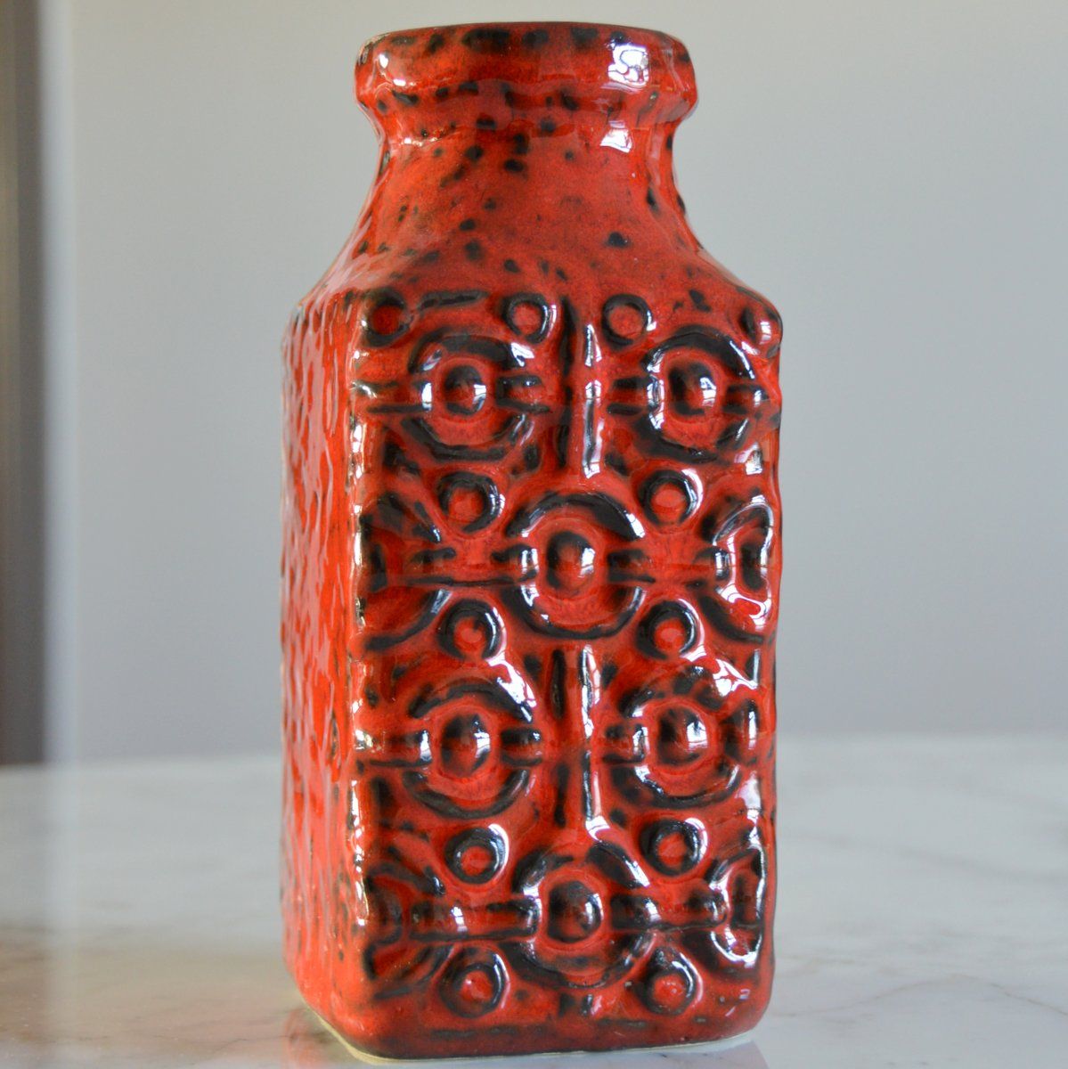 Vase / pottery german ceramic vintage 1970s