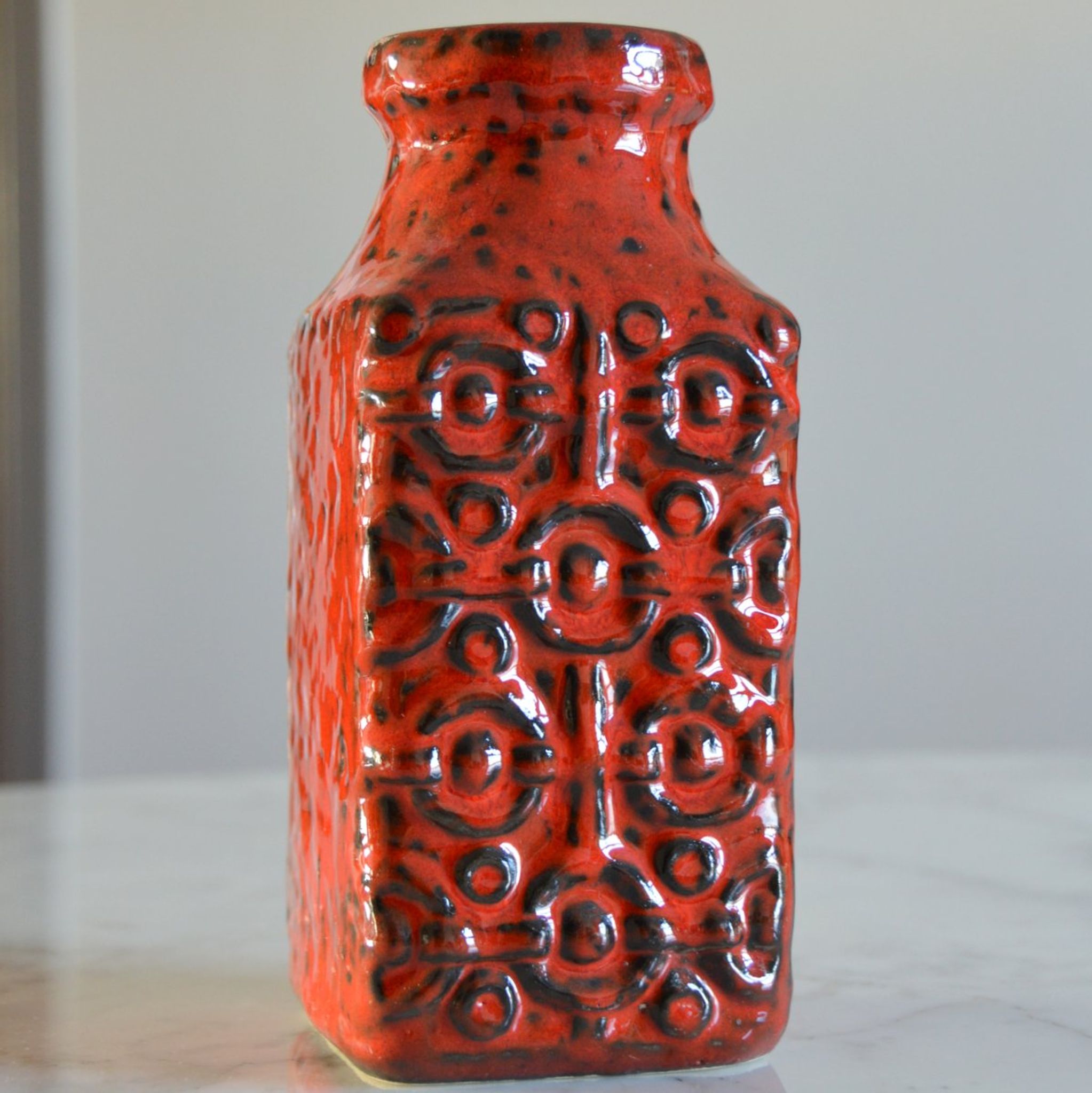 Vase / poterie céramique allemande vintage 1970s