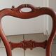 Set of 5 19th century cacahogany chairs
