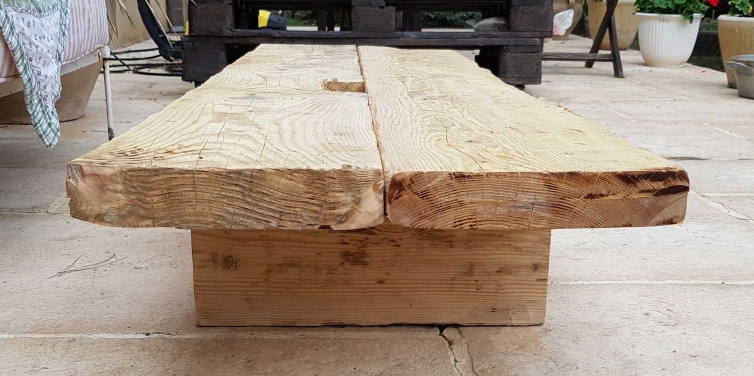 Brutalist coffee table