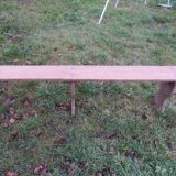 Wooden bench